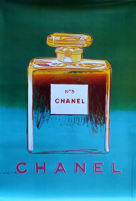 andy warhol serigrafie chanel n 5|Chanel no 5 artist.